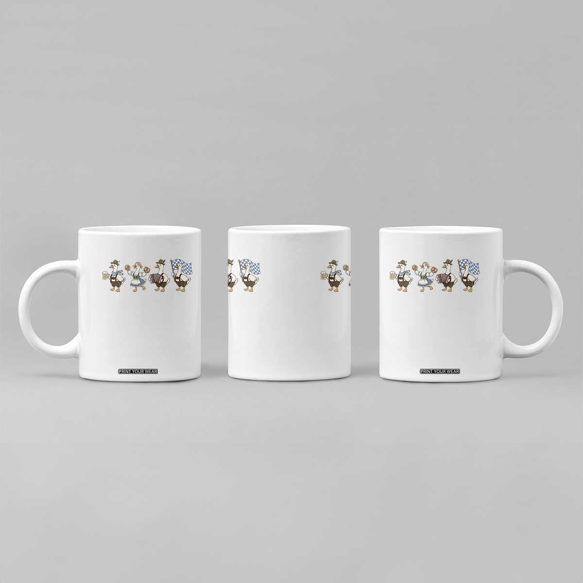 Silly Goose Oktoberfest Coffee Mug Cute Bavarian Beer Festival Animal Humor