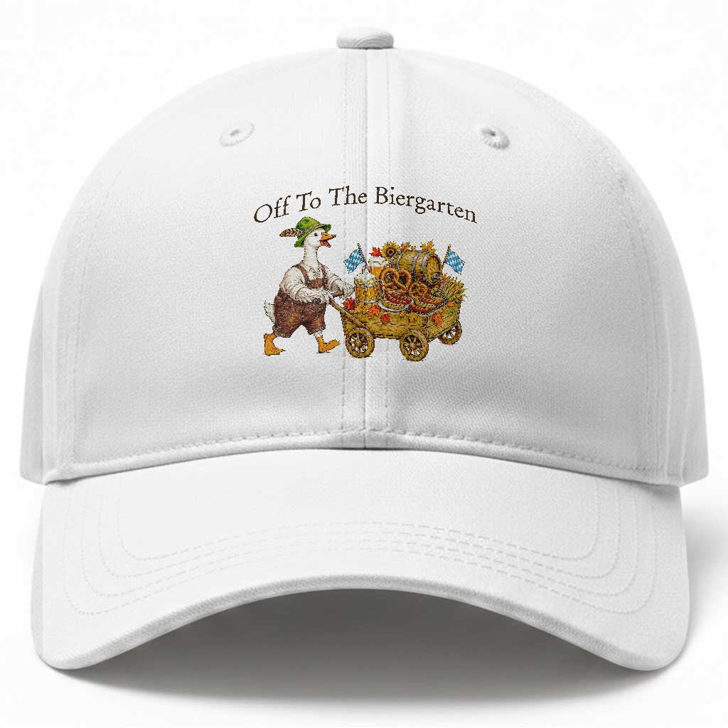 Funny Goose German Beer Festival Baseball Cap Off To The Biergarten TS12 Print Your Wear