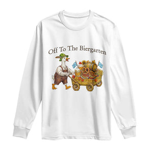 Funny Goose German Beer Festival Long Sleeve Shirt Off To The Biergarten
