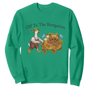 Funny Goose German Beer Festival Sweatshirt Off To The Biergarten