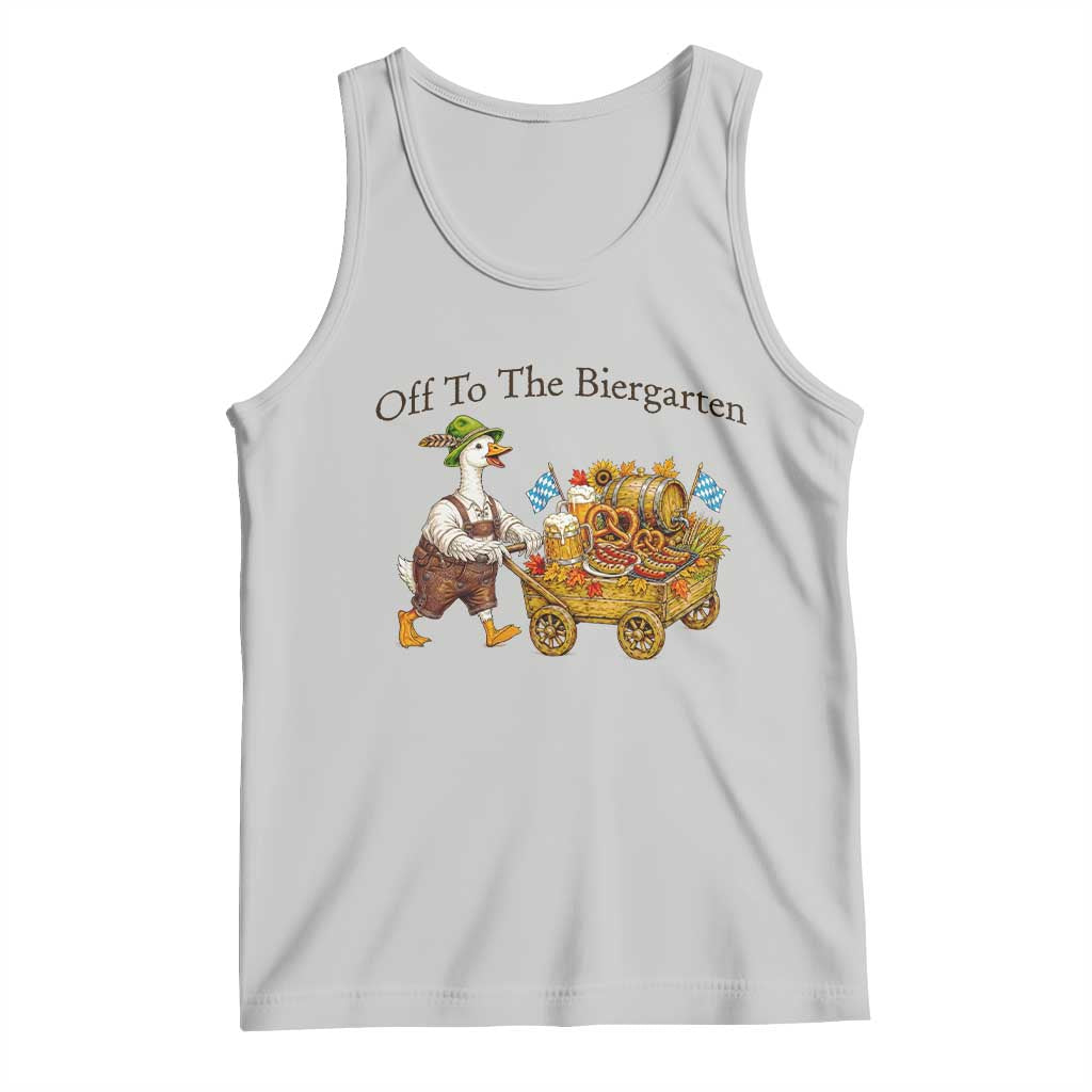 Funny Goose German Beer Festival Tank Top Off To The Biergarten