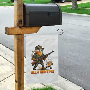 Beer Hunting Season Open Garden Flag Beer Hunter Brew Lover Humor
