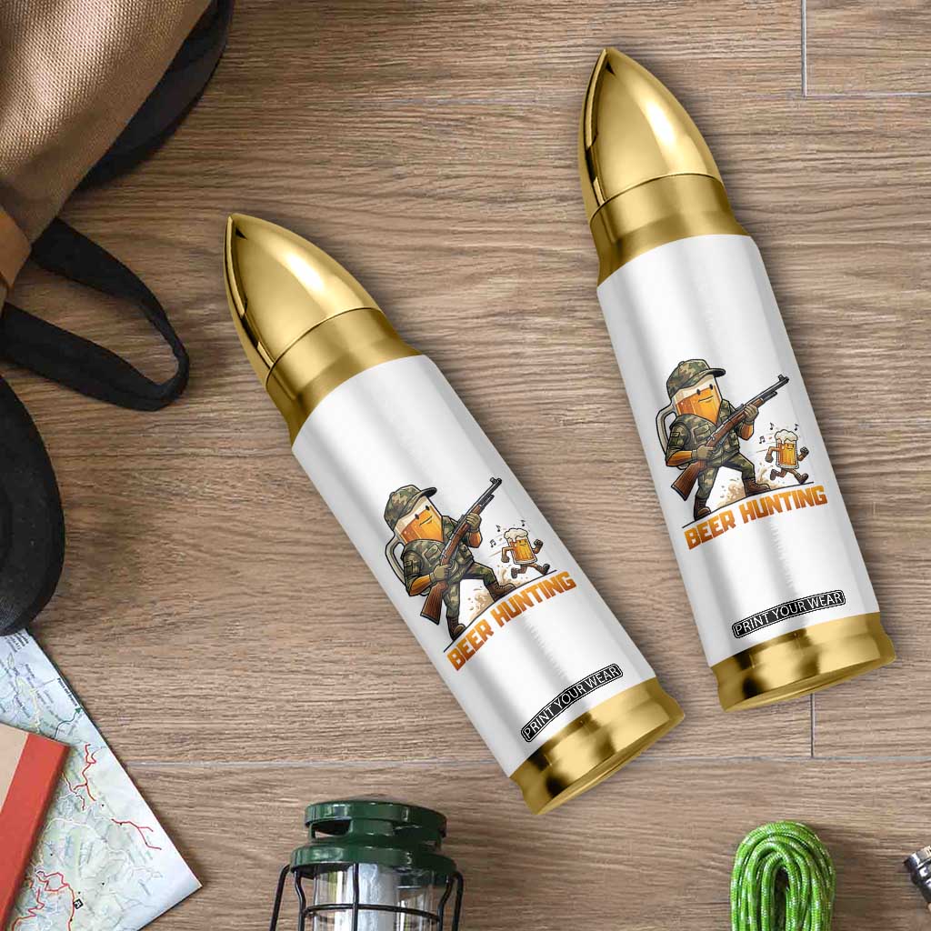 Beer Hunting Season Open Bullet Tumbler Beer Hunter Brew Lover Humor