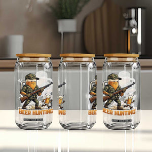 Beer Hunting Season Open Glass Can Beer Hunter Brew Lover Humor