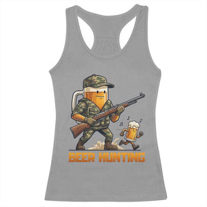Beer Hunting Season Open Racerback Tank Top Beer Hunter Brew Lover Humor