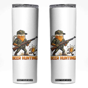 Beer Hunting Season Open Skinny Tumbler Beer Hunter Brew Lover Humor