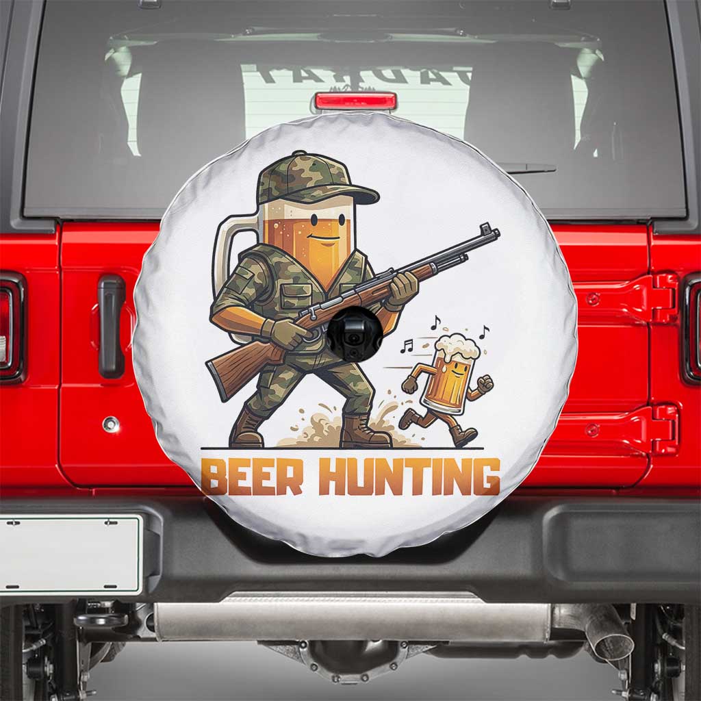 Beer Hunting Season Open Spare Tire Cover Beer Hunter Brew Lover Humor