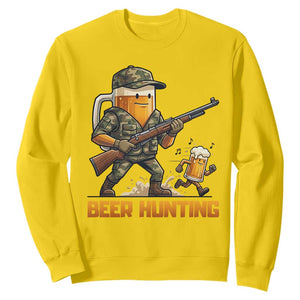 Beer Hunting Season Open Sweatshirt Beer Hunter Brew Lover Humor
