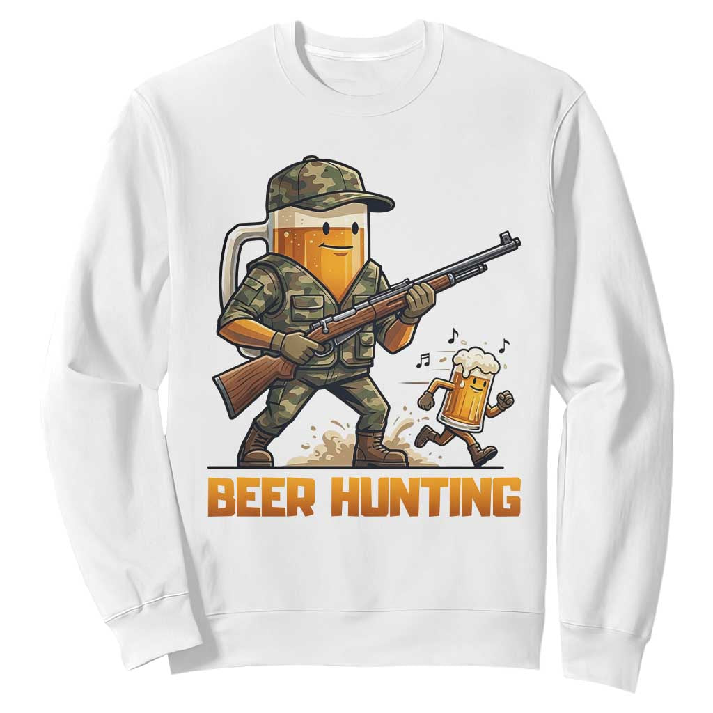 Beer Hunting Season Open Sweatshirt Beer Hunter Brew Lover Humor