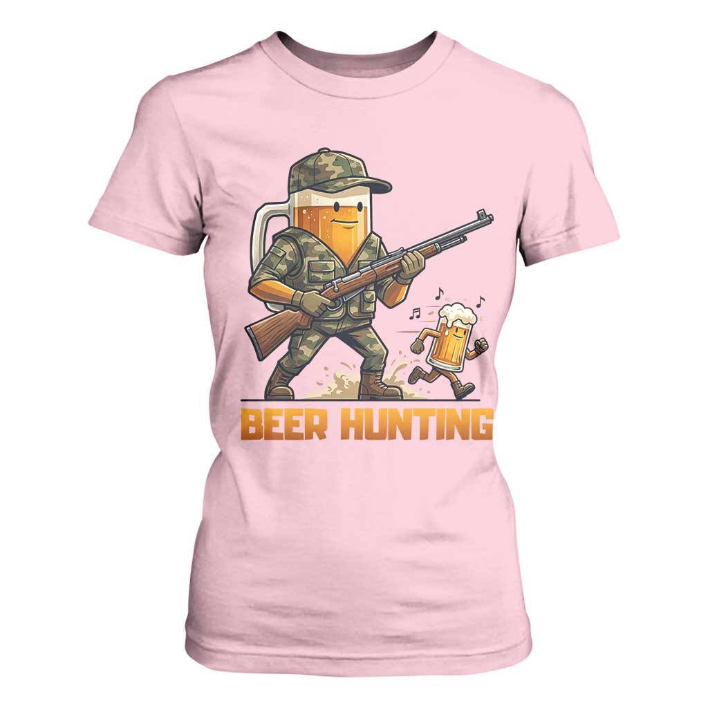 Beer Hunting Season Open T Shirt For Women Beer Hunter Brew Lover Humor
