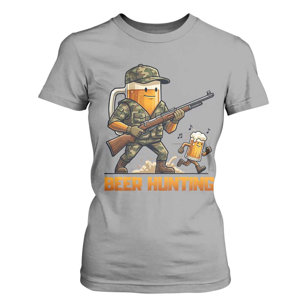 Beer Hunting Season Open T Shirt For Women Beer Hunter Brew Lover Humor