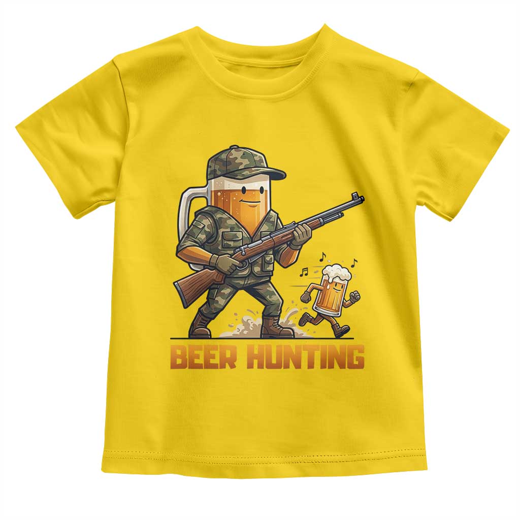 Beer Hunting Season Open Toddler T Shirt Beer Hunter Brew Lover Humor