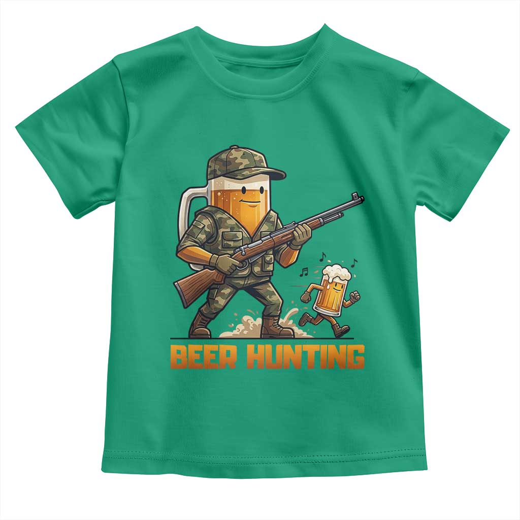 Beer Hunting Season Open Toddler T Shirt Beer Hunter Brew Lover Humor