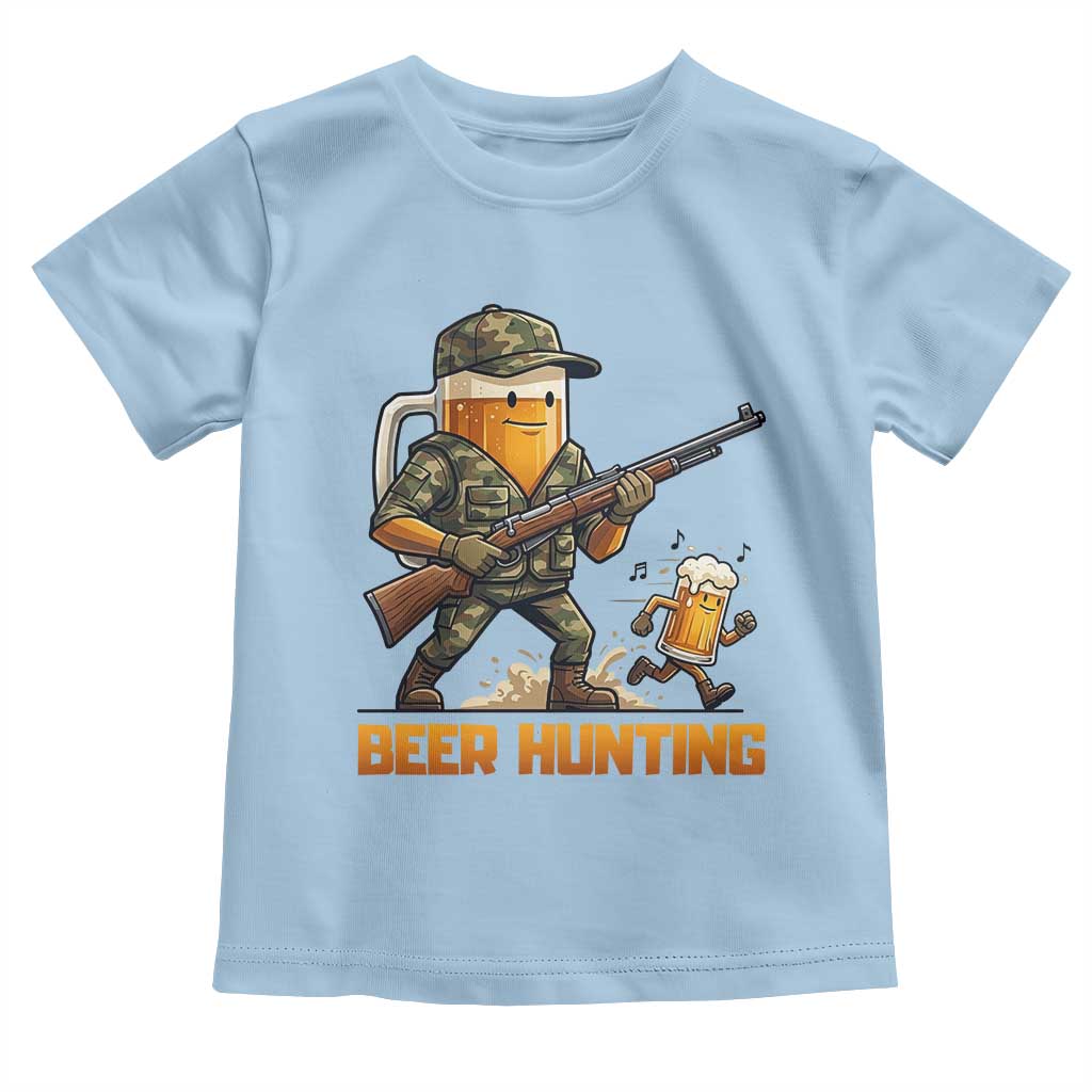 Beer Hunting Season Open Toddler T Shirt Beer Hunter Brew Lover Humor