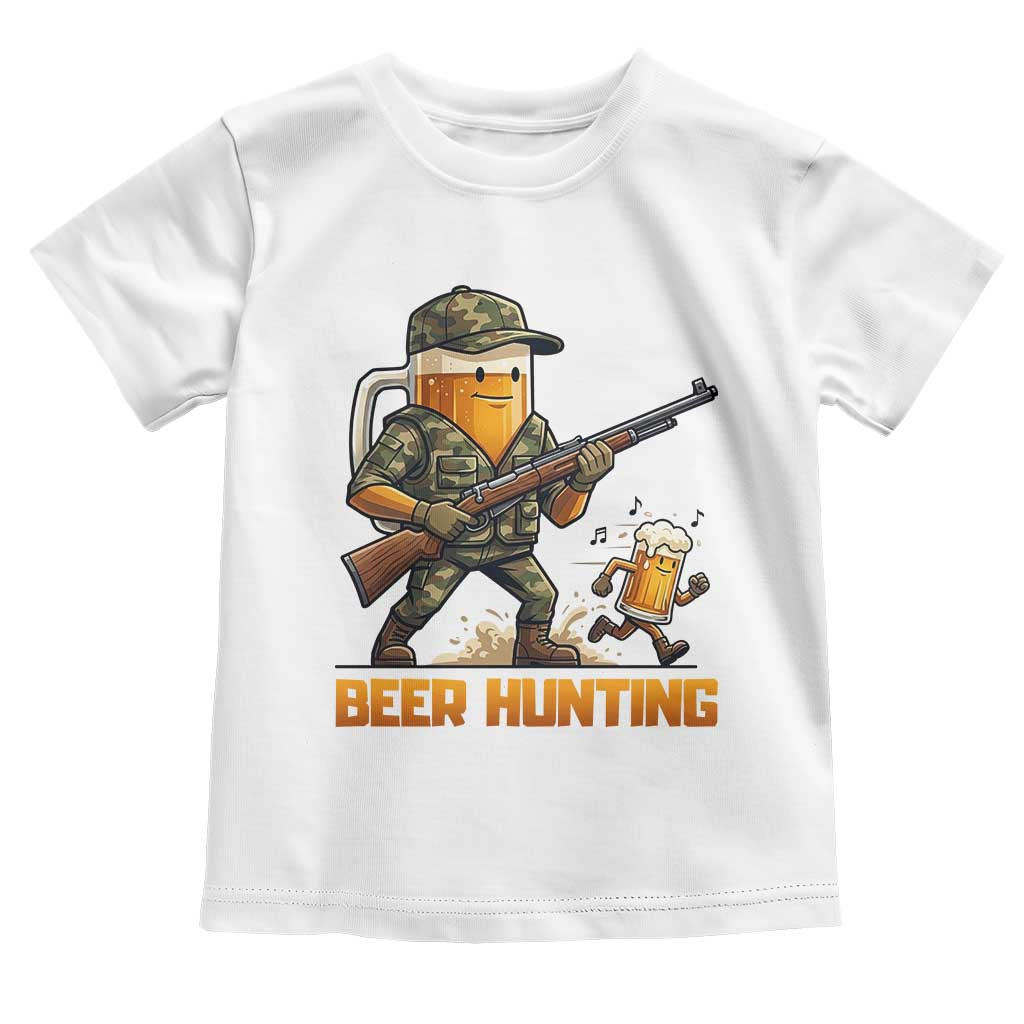 Beer Hunting Season Open Toddler T Shirt Beer Hunter Brew Lover Humor
