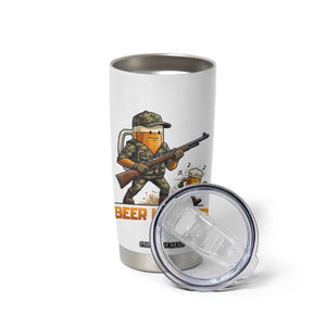 Beer Hunting Season Open Tumbler Cup Beer Hunter Brew Lover Humor