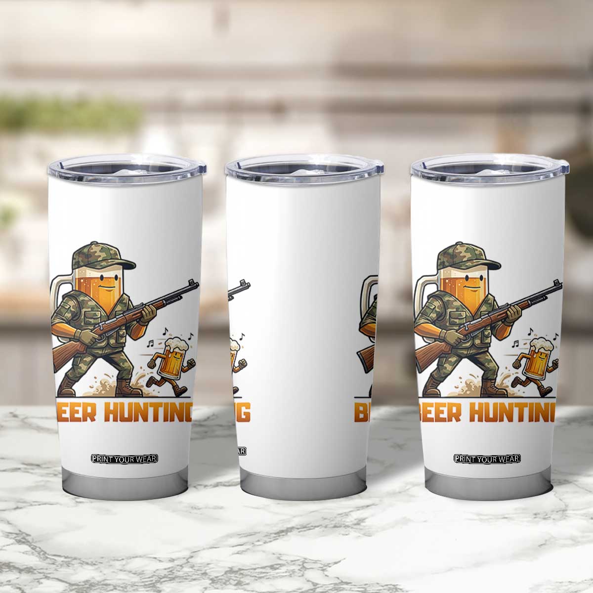 Beer Hunting Season Open Tumbler Cup Beer Hunter Brew Lover Humor