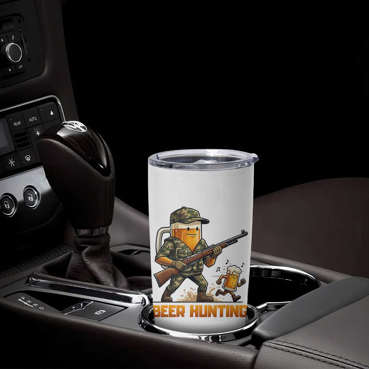 Beer Hunting Season Open Tumbler Cup Beer Hunter Brew Lover Humor