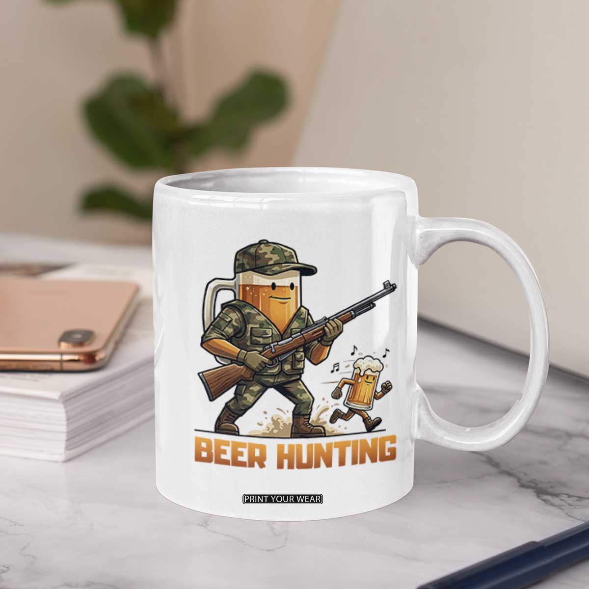 Beer Hunting Season Open Coffee Mug Beer Hunter Brew Lover Humor
