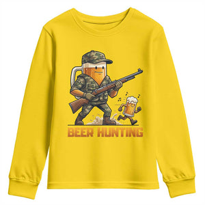 Beer Hunting Season Open Youth Sweatshirt Beer Hunter Brew Lover Humor