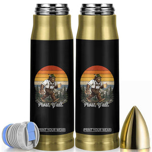 Prost Yall Bigfoot Bullet Tumbler Vintage Oktoberfest Beer Lover Sasquatch Gift