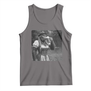 Bigfoot Oktoberfest Tank Top Vintage Dirndl German Beer Festival Humor