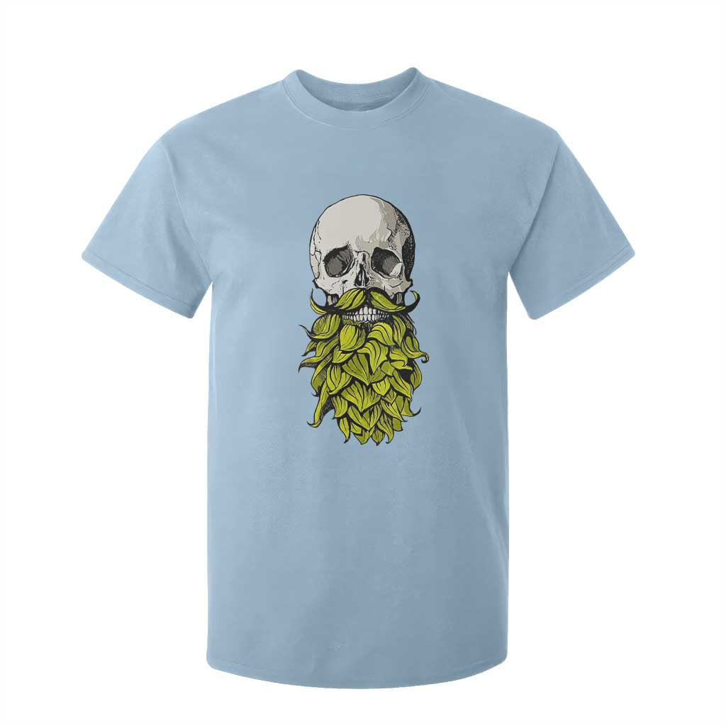 Vintage Craft Brewer Beer Lover Gift T Shirt For Kid Beer Hops Beard Skull