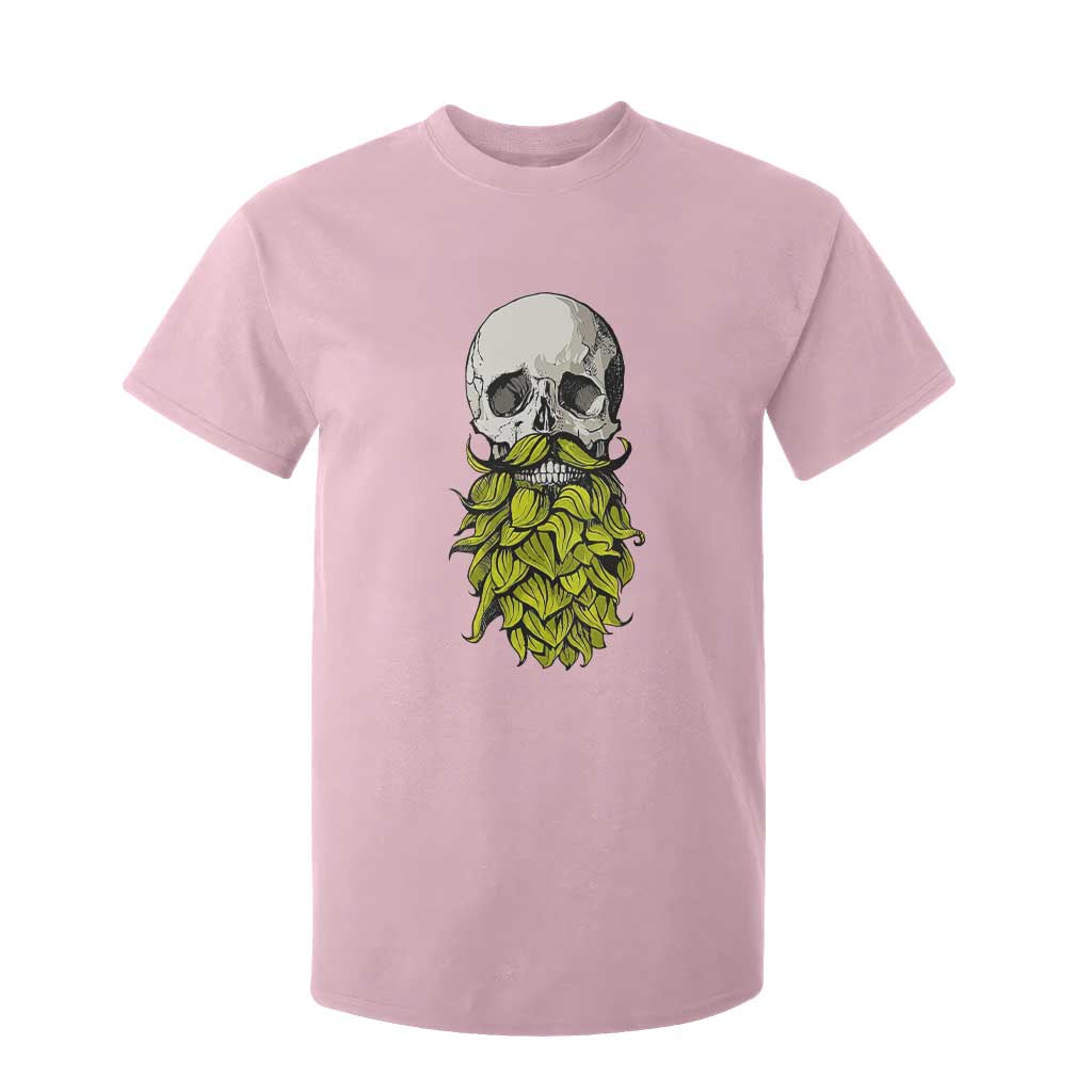 Vintage Craft Brewer Beer Lover Gift T Shirt For Kid Beer Hops Beard Skull