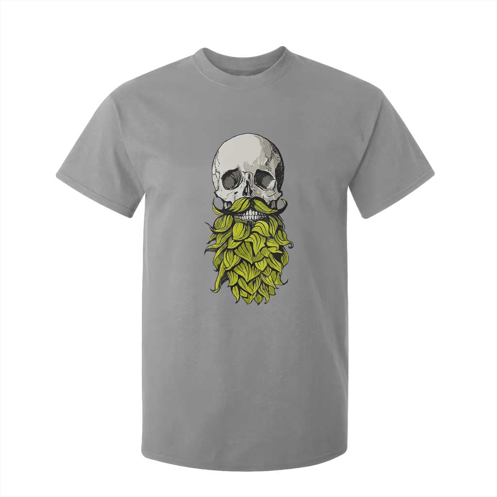 Vintage Craft Brewer Beer Lover Gift T Shirt For Kid Beer Hops Beard Skull