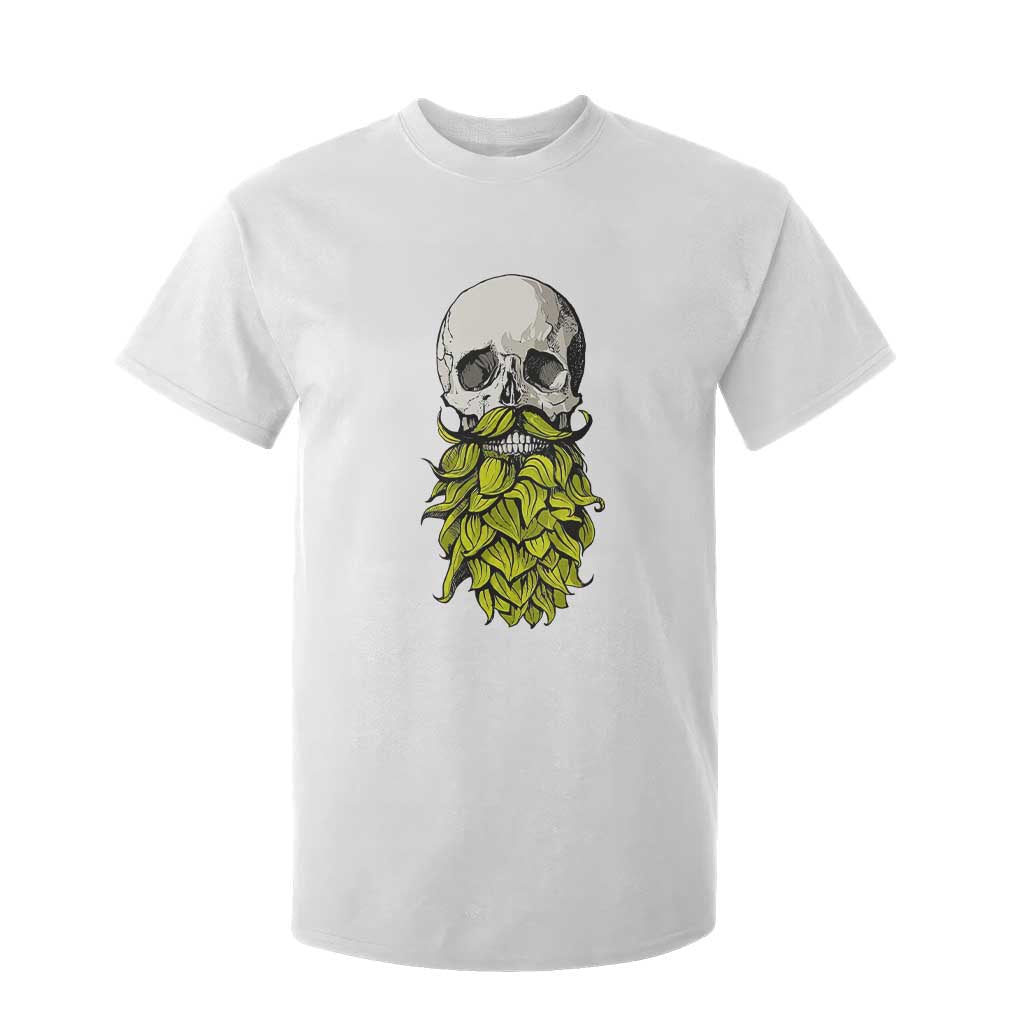 Vintage Craft Brewer Beer Lover Gift T Shirt For Kid Beer Hops Beard Skull
