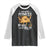 Funny Mexican Food Lover Raglan Shirt I Am Into Fitness Taco In My Mouth TS12 Black White Print Your Wear