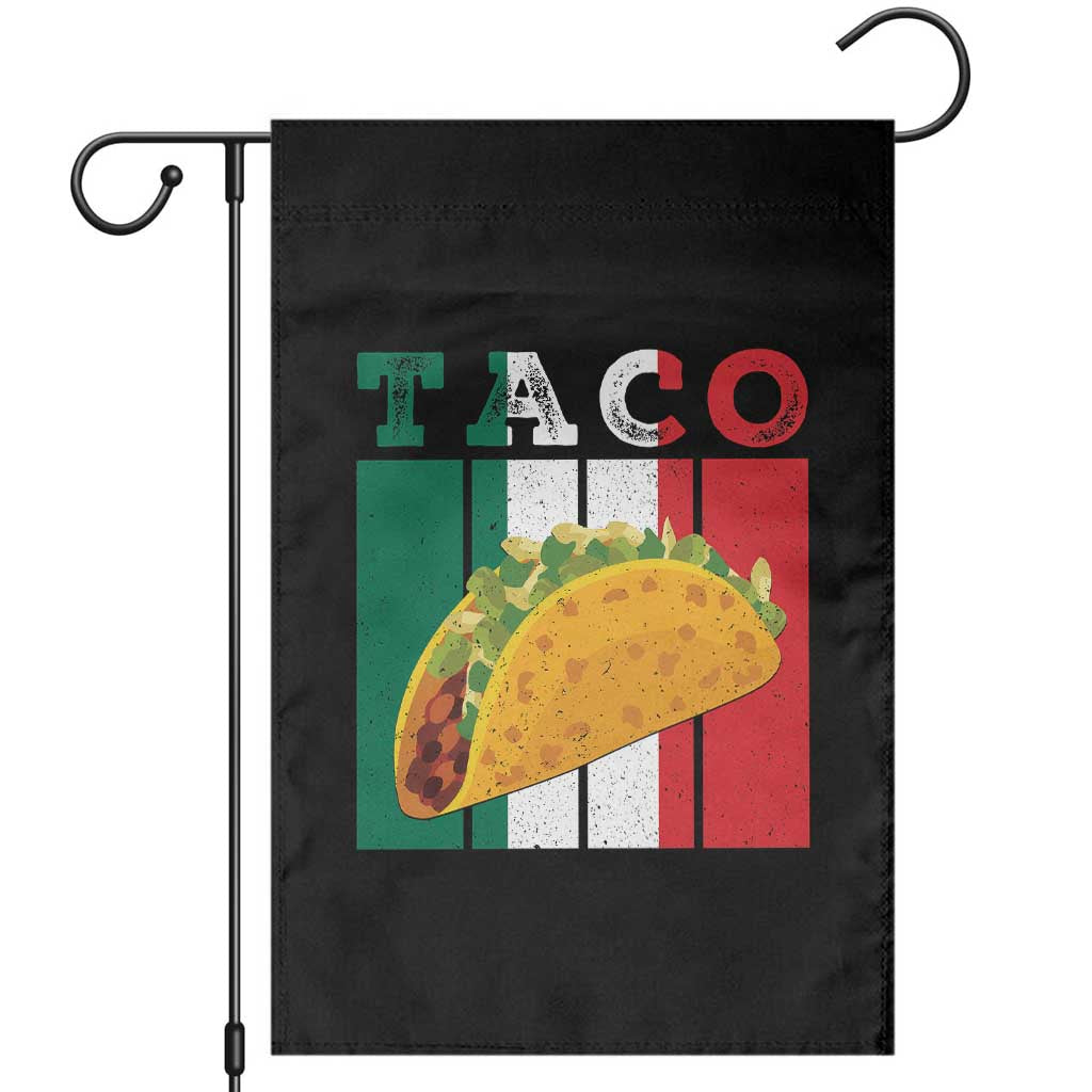 Tacos Lover Mexican Food Garden Flag Funny Quote Gift TS12 Black Print Your Wear
