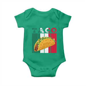 Tacos Lover Mexican Food Baby Onesie Funny Quote Gift TS12 Irish Green Print Your Wear