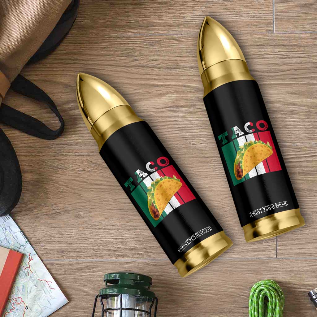 Tacos Lover Mexican Food Bullet Tumbler Funny Quote Gift TS12 Print Your Wear