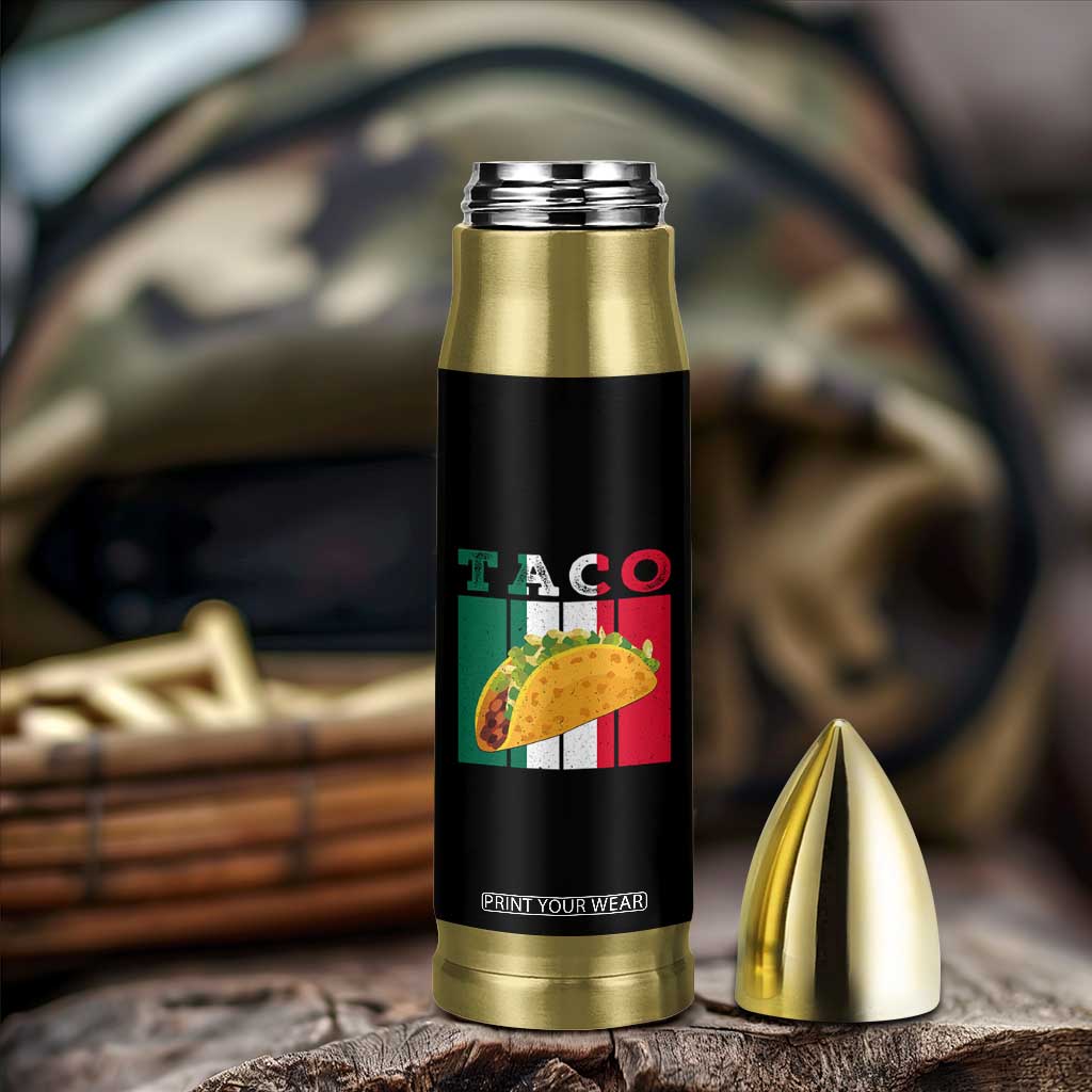 Tacos Lover Mexican Food Bullet Tumbler Funny Quote Gift TS12 Print Your Wear