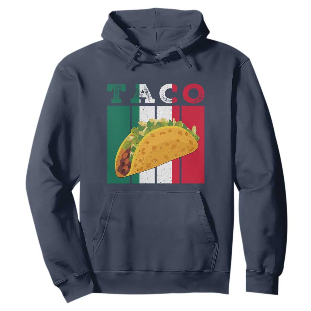 Tacos Lover Mexican Food Hoodie Funny Quote Gift TS12 Navy Print Your Wear
