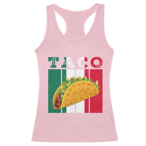 Tacos Lover Mexican Food Racerback Tank Top Funny Quote Gift TS12 Light Pink Print Your Wear
