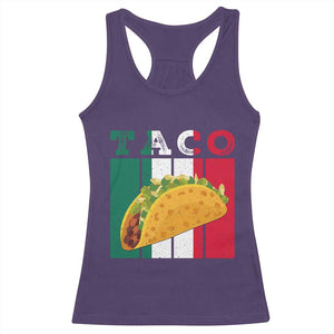 Tacos Lover Mexican Food Racerback Tank Top Funny Quote Gift TS12 Purple Print Your Wear