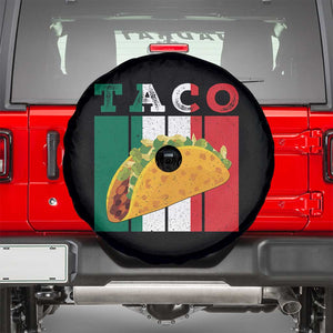 Tacos Lover Mexican Food Spare Tire Cover Funny Quote Gift TS12 Black Print Your Wear