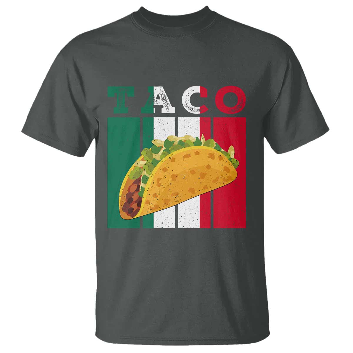 Tacos Lover Mexican Food T Shirt Funny Quote Gift TS12 Dark Heather Print Your Wear