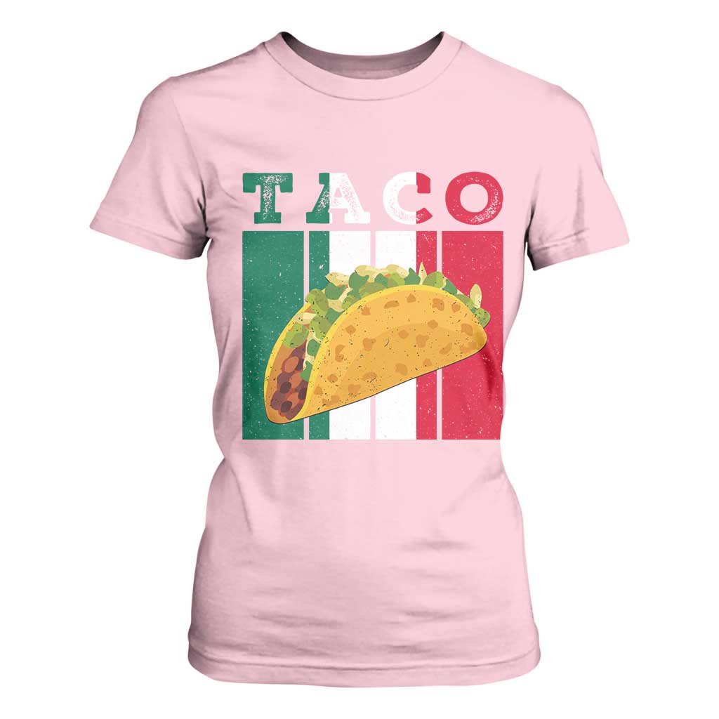 Tacos Lover Mexican Food T Shirt For Women Funny Quote Gift TS12 Light Pink Print Your Wear