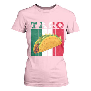 Tacos Lover Mexican Food T Shirt For Women Funny Quote Gift TS12 Light Pink Print Your Wear