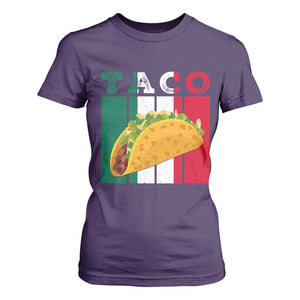 Tacos Lover Mexican Food T Shirt For Women Funny Quote Gift TS12 Purple Print Your Wear