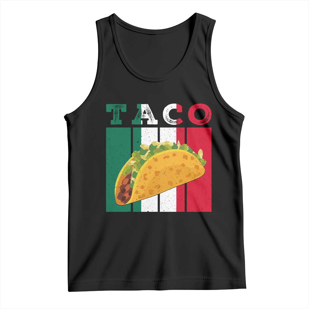 Tacos Lover Mexican Food Tank Top Funny Quote Gift TS12 Black Print Your Wear