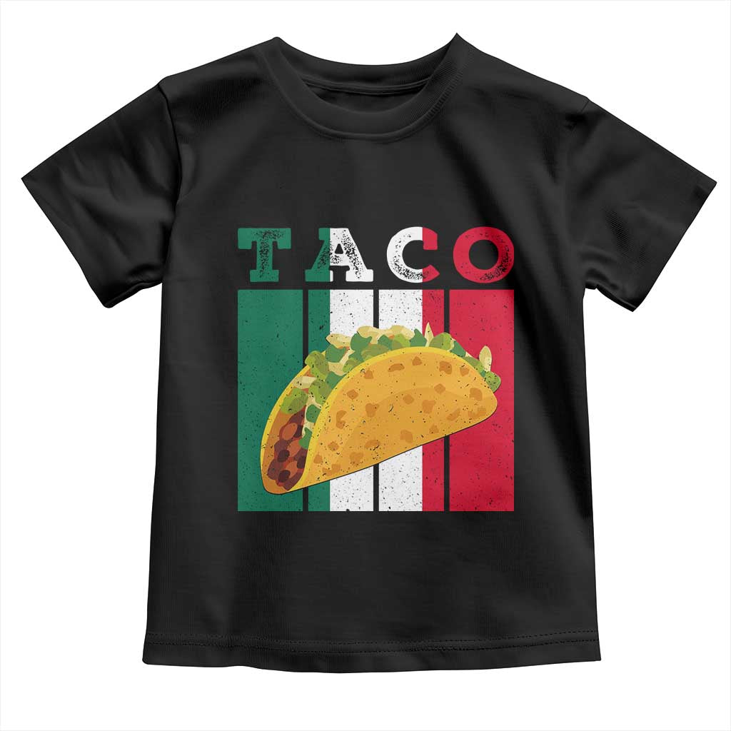 Tacos Lover Mexican Food Toddler T Shirt Funny Quote Gift TS12 Black Print Your Wear