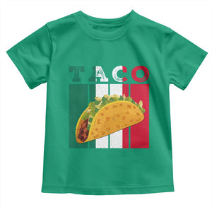 Tacos Lover Mexican Food Toddler T Shirt Funny Quote Gift TS12 Irish Green Print Your Wear