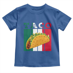 Tacos Lover Mexican Food Toddler T Shirt Funny Quote Gift TS12 Royal Blue Print Your Wear