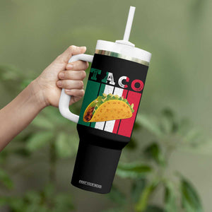 Tacos Lover Mexican Food Tumbler With Handle Funny Quote Gift TS12 Print Your Wear