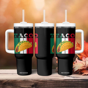Tacos Lover Mexican Food Tumbler With Handle Funny Quote Gift TS12 Print Your Wear