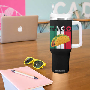 Tacos Lover Mexican Food Tumbler With Handle Funny Quote Gift TS12 Print Your Wear